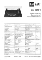 Dual CS-503-1-Service-Manual 